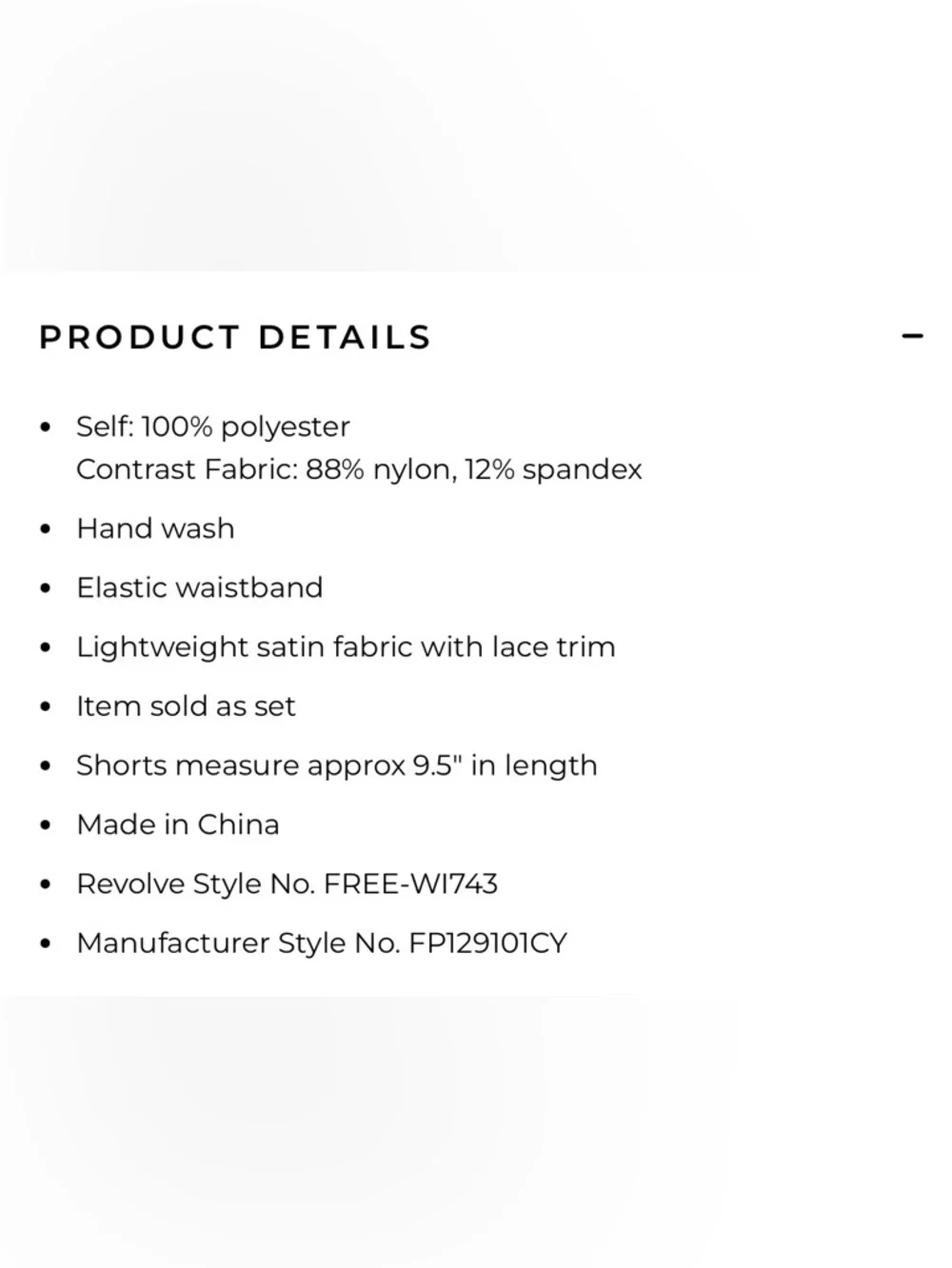 Free People x Intimately FP Midnight Muse Sleep Set - Picture 4 of 7